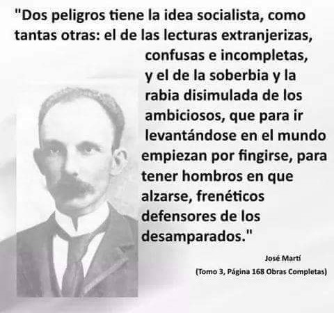 Honrar honra! José Julian Marti y Perez