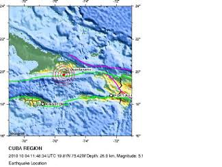 Alerta para todo el territorio nacional de Cuba causa de posible sismo en Oriente