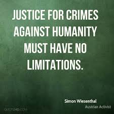 Justice may be slow but one day, it will exercise its power for crimes against humanity in Cuba.