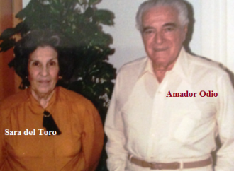 Matrimonio entre expresos políticos cubanos. Amador Odio y Sara del Toro.