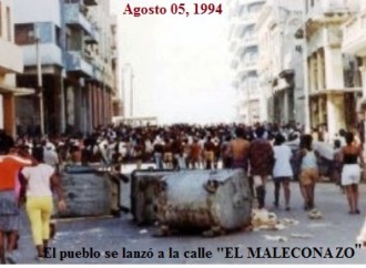 Agosto 05. Efemérides. Aniversario 25 del “Maleconazo”.