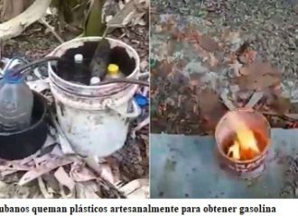 <strong>Más cubanos producen gasolina de plástico ante crisis de combustible</strong>