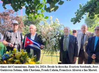 <strong>Exiliados cubanos rinden homenaje a víctimas del comunismo</strong>