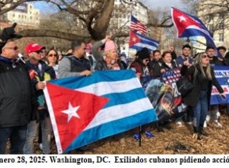 <strong>Más de mil cubanos piden en Washington medidas contra el régimen en Cuba</strong>