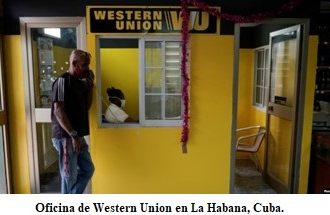 <strong>Western Union suspende envíos de dinero a Cuba</strong>